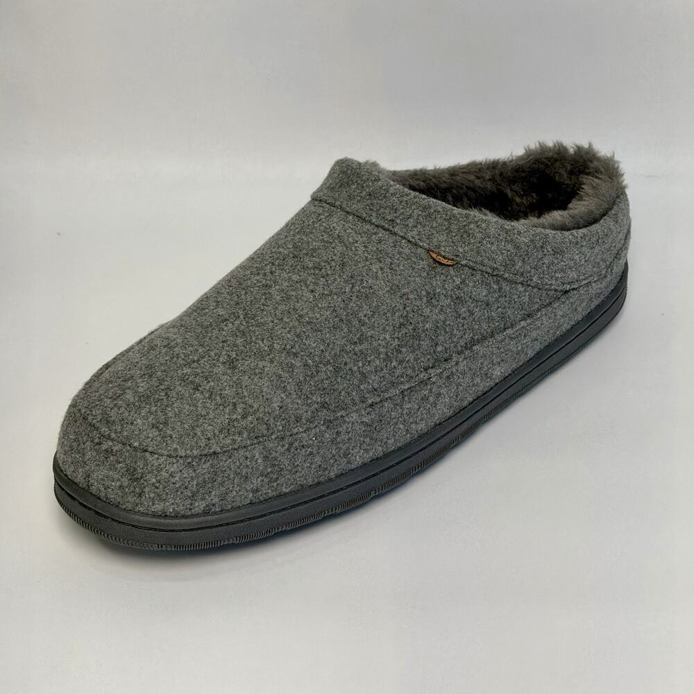 LAMO Men’s Julian Clog Wool Grey Slippers US 14 EU 47 EM2049W